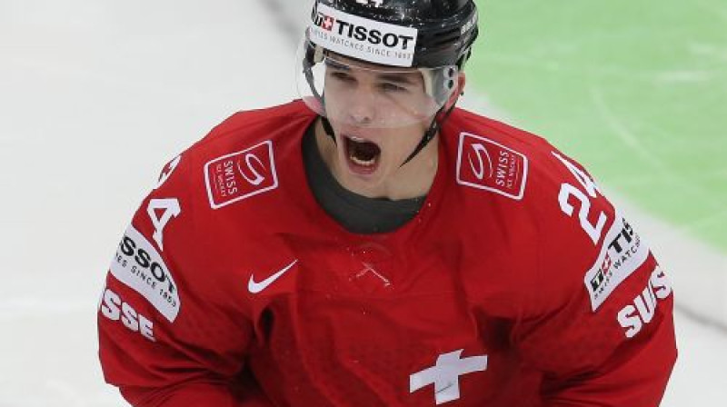 Izšķirošā bullīša autors Reto Zūri
Foto: ITAR-TASS/Scanpix