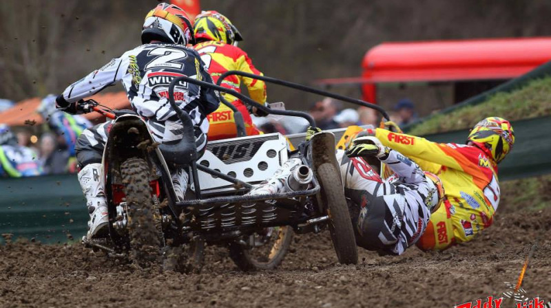 Baksa/Stupeļa ekipāža pasaules čempionātā
Foto: Eddy Koedijk