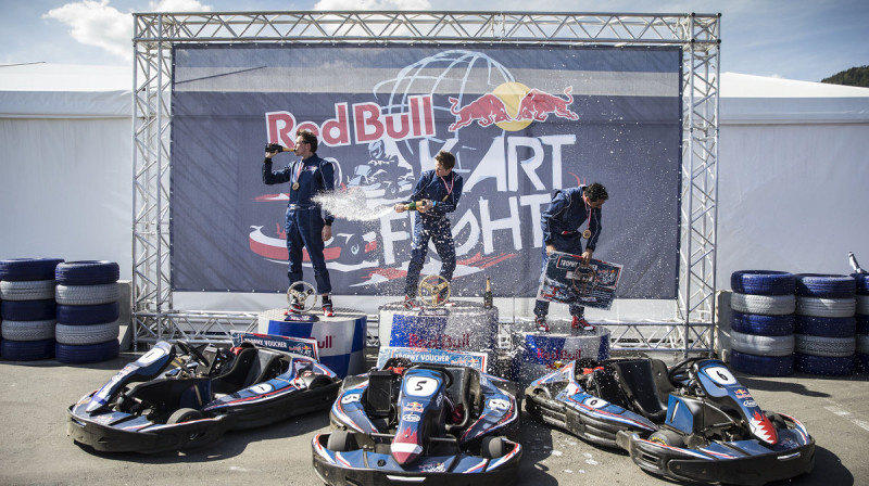 Laipnieks - pasaules čempions amatieru kartingā
Foto: redbull.com