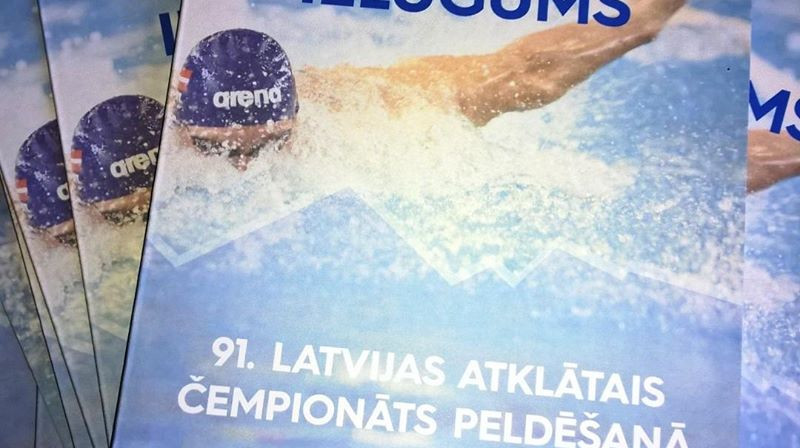 Tika izlozēti pieci ielūgumi uz čempionātu 
Foto: swimming.lv