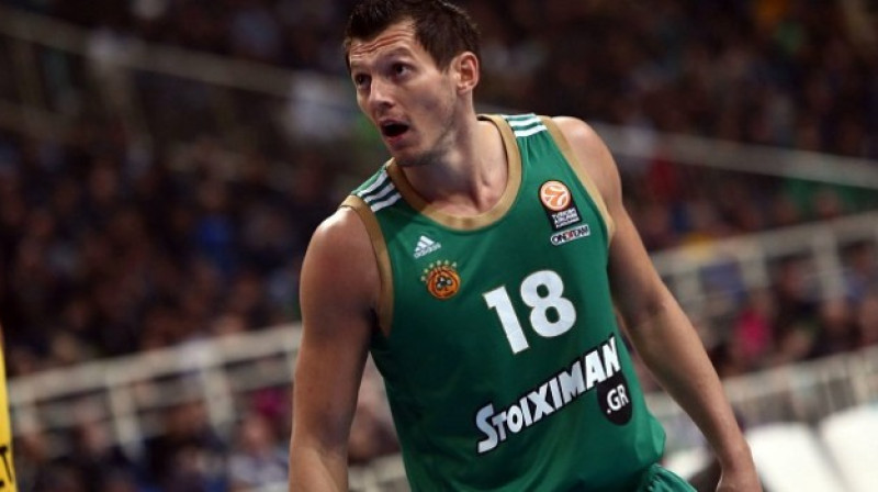 Jānis Blūms: 17 punkti un pieci tālmetieni uzvarā
Foto: panathinaikos24.gr