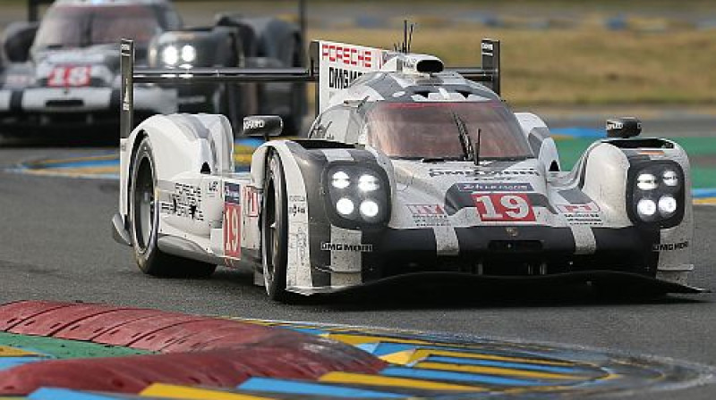 Hilkenberga pilotētais LMP1 klases "Porsche"
Foto: TT NYHETSBYRÅN/Scanpix