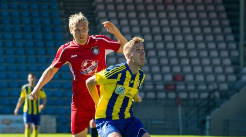 Daniils Turkovs cīņā pret "Skonto"
Foto: Māris Greidāns/ Futbola Virslīga