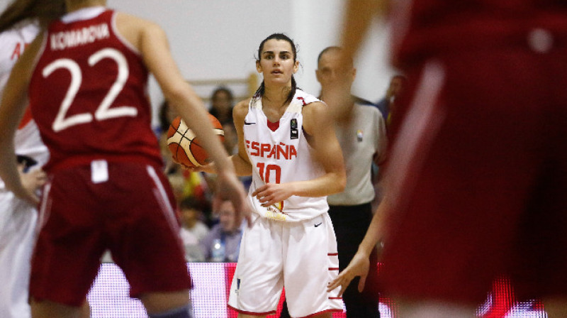 Spānijas līdere Letisija Romero
Foto: www.fibaeurope.com