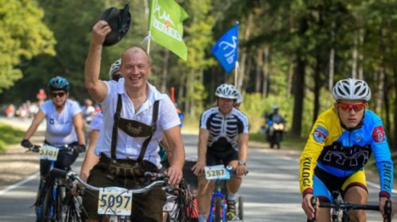 Vienības brauciens šogad svin svētkus
Foto: Zigismunds Zālmanis