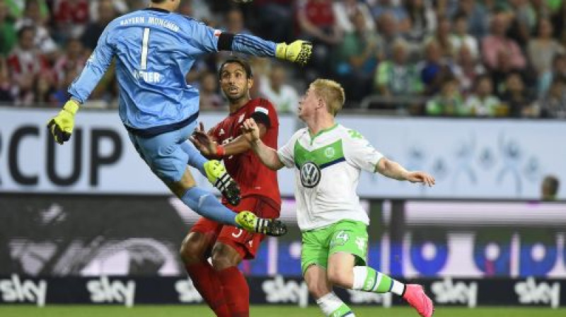 "Bayern" pret "Wolfsburg" - galvenā cīņa šosezon?
Foto: AFP/Scanpix