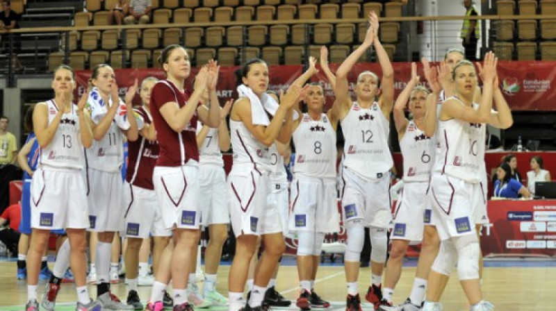 Latvijas sieviešu valstsvienība: jauns starts jau pēc pusotra mēneša.
Foto: FIBAEurope.com