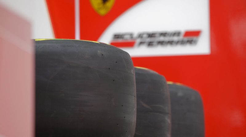 "Pirelli" F1 riepas
Foto: TT NYHETSBYRÅN/Scanpix