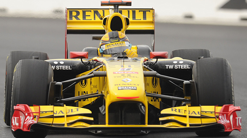 "Renault" komandas F1 auto 2010. gadā
Foto: AFP/Scanpix