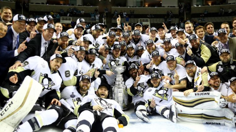 Pitsburgas "Penguins" - 2015./16. gada sezonas NHL čempione
Foto: AFP/Scanpix