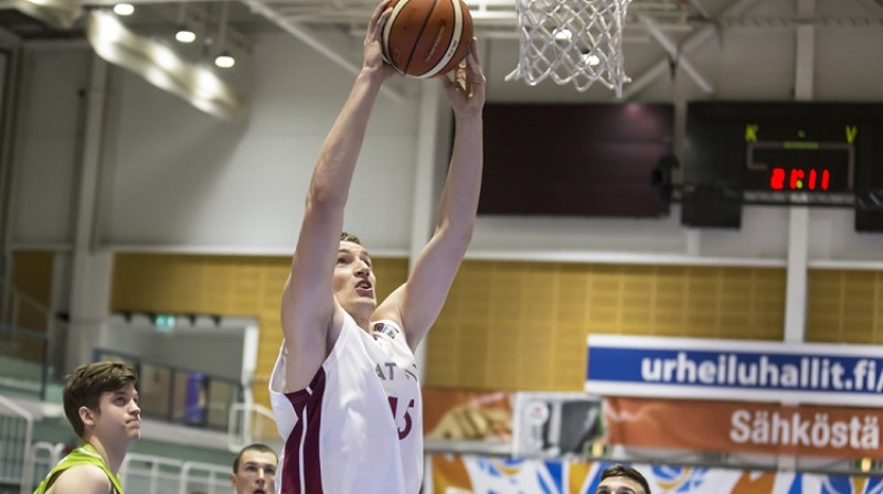 Klāvam Čavaram šovakar 19+12
Foto: FIBA