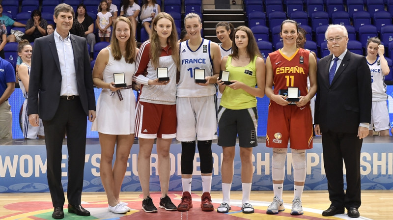 Digna Strautmane un Latvijas juniores: ceturtā vieta Eiropā un ceļazīme uz pasaules čempionātu
Foto: fiba.com