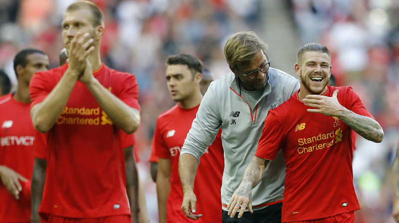 Jirgens Klops un Alberto Moreno
Foto: AP/Scanpix