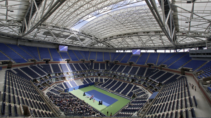 "US Open" no lietus vairs nebaidās!
Foto: AFP/Scanpix