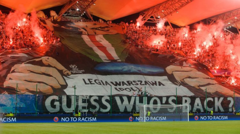 "Guess Who`s Back?" vietā sanāca "Uzminiet, kurš neredzēs mājas spēli pret Madrides "Real"?"
Foto:  Pressfocus/SIPA/Scanpix