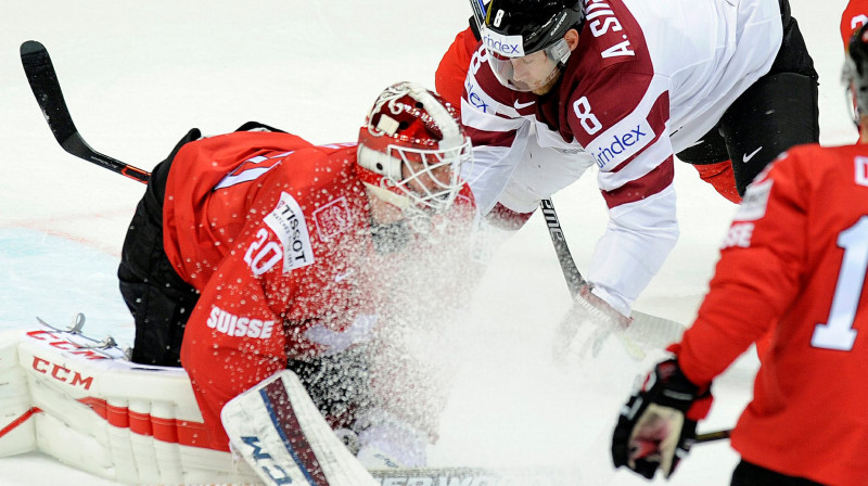 Aleksejs Širokovs Latvijas izlases kreklā
Foto: F64/ Romāns Kokšarovs