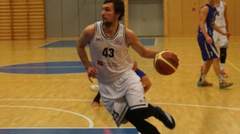 Rihards Ginters šodien izcēlās ar 31 punktu.
Foto: RSU