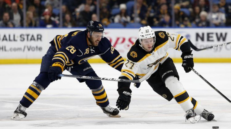 Zemgus Girgensons mačā pret Bostonu
Foto:  USA TODAY Sports/Sipa USA/Scanpix