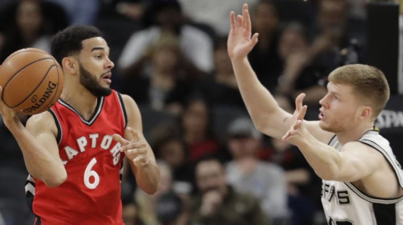 Dāvis Bertāns pret Toronto
Foto: AP/Scanpix