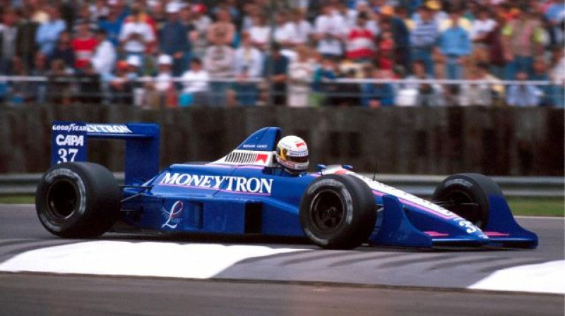"Onyx" F1 sacīkšu auto 1989. gadā
Foto: motorsportm8.com