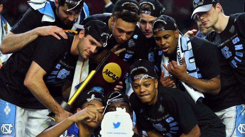 NCAA čempione 2017: Ziemeļkarolīnas "Tar Heels" 
Foto: USA Today / Scanpix