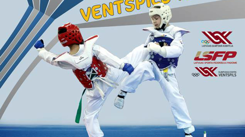 Ventspils kausa plakāts 
Foto: Latvijas Taekvondo federācija