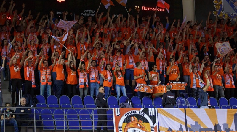 UGMK fani 24. aprīlī Kurskā
Foto: kurskbasket.ru