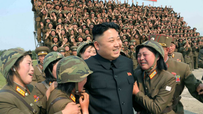 Ziemeļkorejas līderis Kims Čenuns 
Foto: KCNA / Reuters