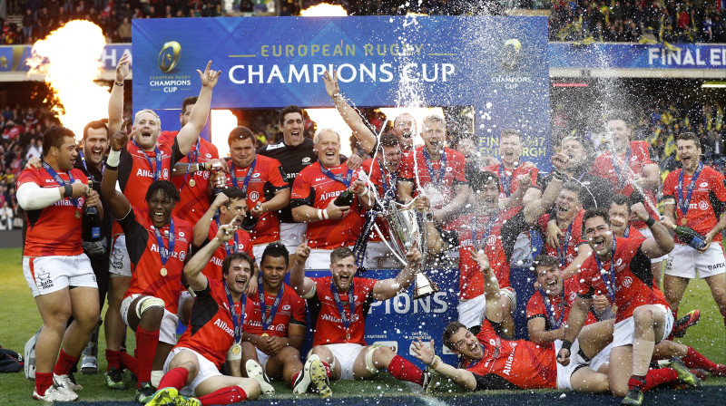 Londonas "Saracens"
Foto: AFP/Scanpix