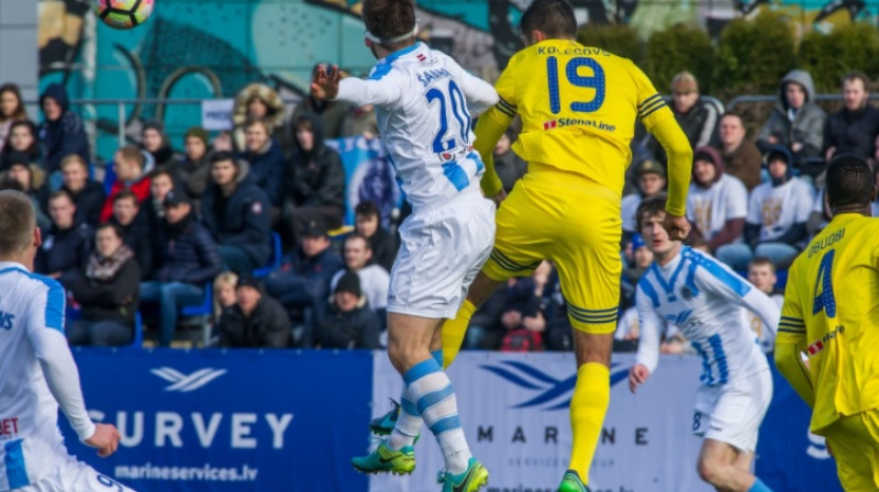 Foto: Zigismunds Zālmanis (Riga FC), Jeļizaveta Iļjina (Riga FC)