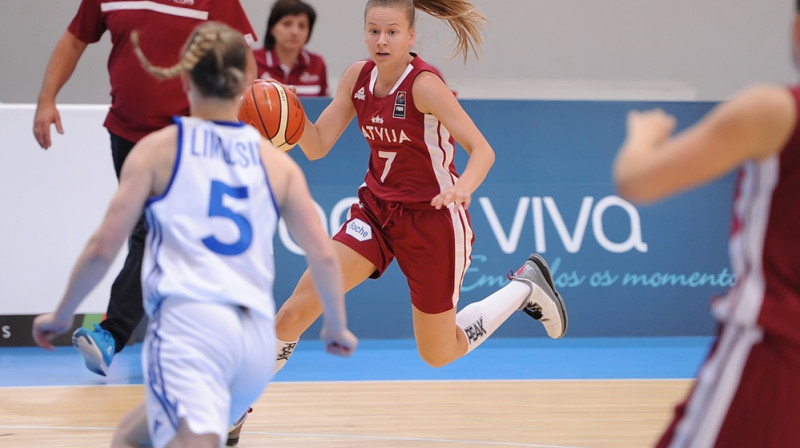 Amanda Betlere 2016. gada Eiropas U20 čempionātā
Foto: FIBA