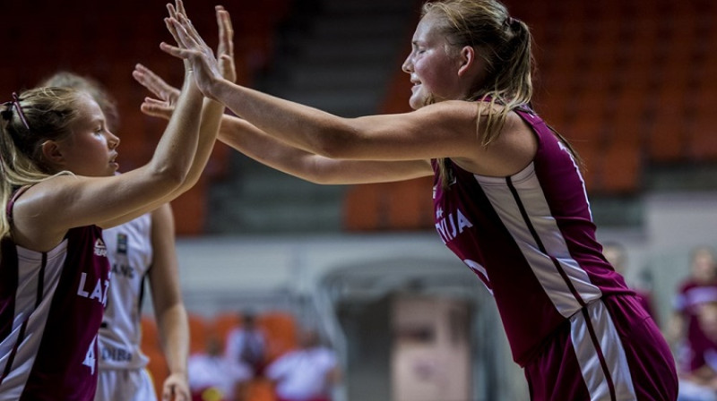 Jete Nulle un Laura Meldere
Foto: FIBA