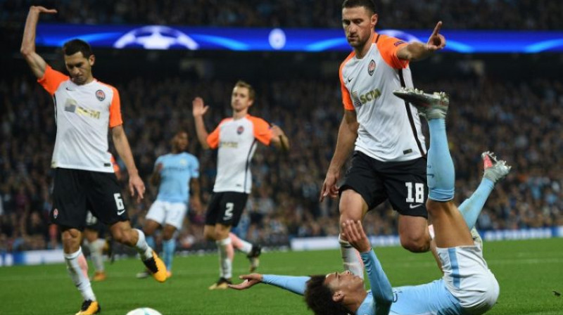 Mančestras "City" pret Doņeckas "Shakhtar"
Foto: Oli Scarff/AFP/Scanpix