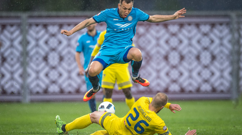 Oļegs Laizāns iepriekšējā kausa finālā
Foto: Zigismunds Zālmanis (Riga FC)