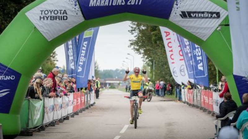 SEB MTB maratons noslēgsies sestdien Mārupē
Foto: Agnis Melderis