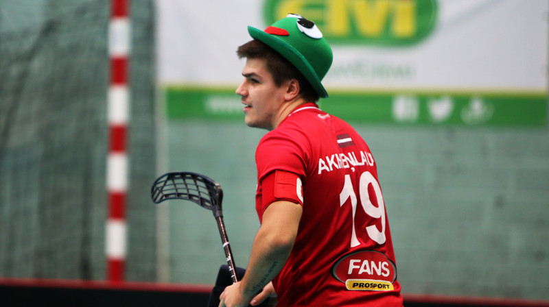 Toms Akmeņlauks (Lielvārde/Fat Pipe)
Foto: Ritvars Raits, floorball.lv