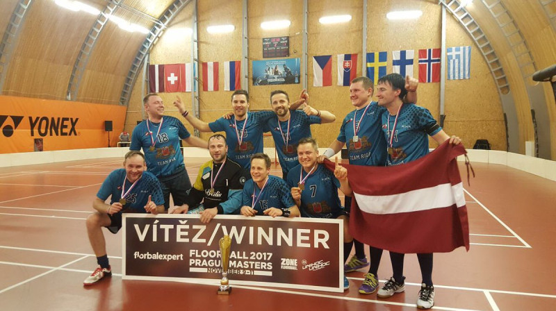 "Prague Masters" čempioni 35+ kategorijā