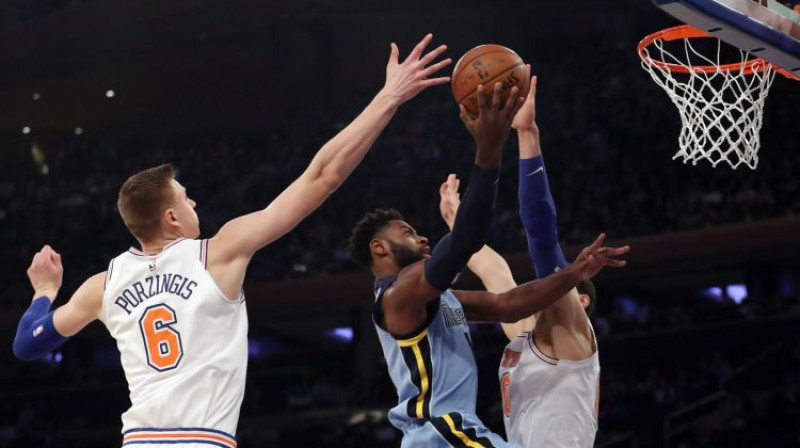 Kristaps Porziņģis pret Memfisu
Foto: USA TODAY Sports/Scanpix