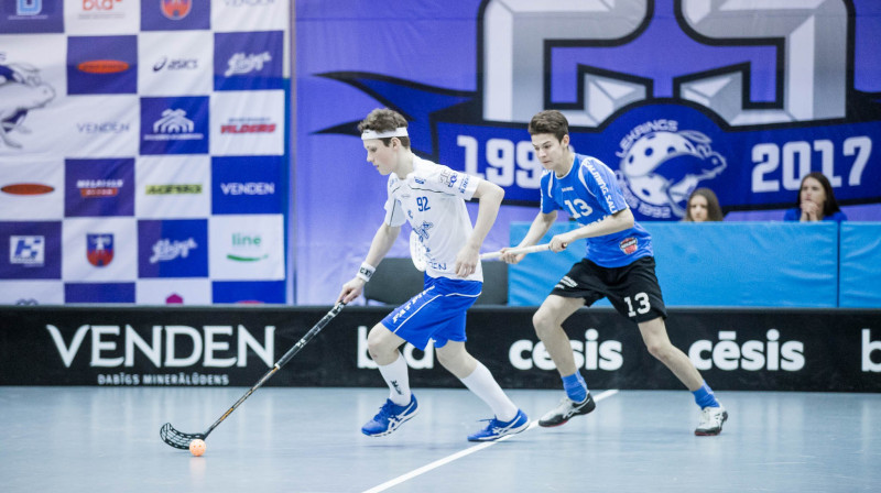 Gados jaunā "Lekrings" komanda savā jubilejas sezonā draud atkārtot komandas antirekordu
Foto: Floorball.lv