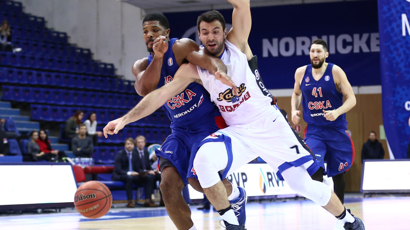 Tallinas "Kalev/Cramo" pret Maskavas CSKA
Foto: VTB League