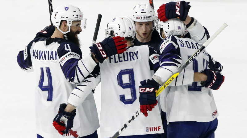 Francijas hokeja izlase
Foto: Grigory Dukor/Reuters/Scanpix