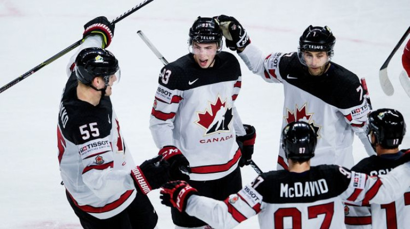 Kanādas izlases vairākuma brigāde
Foto: AFP/Scanpix