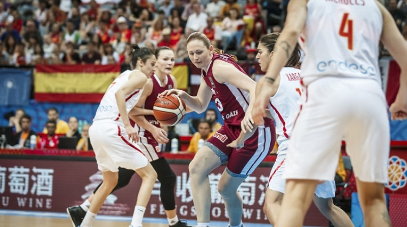 Aija Brumermane: pieci Eiropas finālturnīri un piecas sezonas Eirolīgā
Foto: FIBA