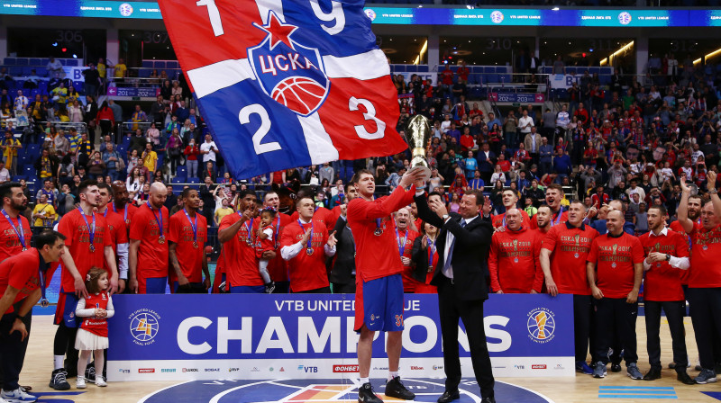 CSKA - VTB līgas čempione 
Foto: VTB League