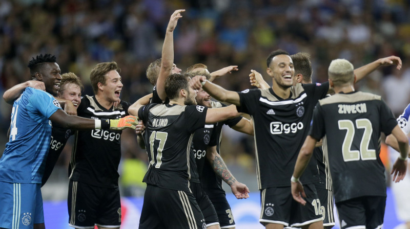 Amsterdamas "Ajax" prieki
Foto: AP/Scanpix