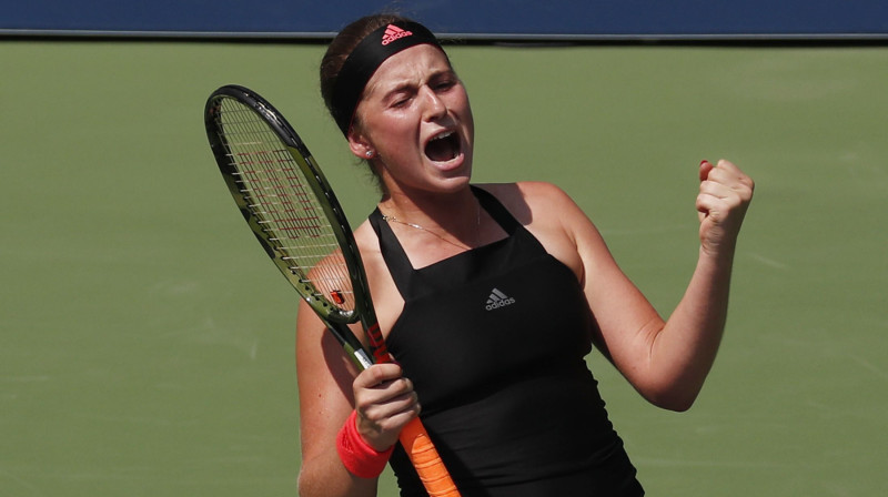 Aļona Ostapenko. Foto: USA TODAY Network/Scanpix