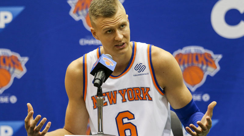 Kristaps Porziņģis. Foto: USA Today Sports/Scanpix