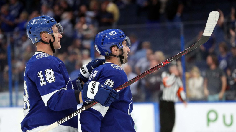 Ondrejs Palats un Tailers Džonsons, Foto: Reuters / Scanpix