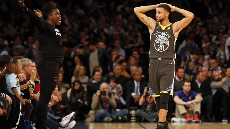 Stefens Karijs "Madison Square Garden" arēnā, Foto: Reuters / Scanpix