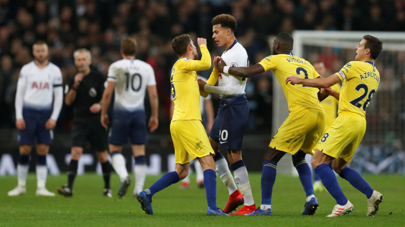 Žoržinju un Dele Alli. Foto: Reuters/Scanpix